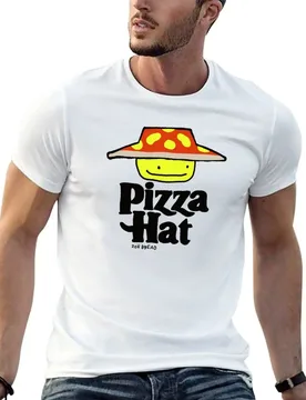 Pizza hat T-Shirt anime tshirt t shirts for man graphic tees t shirts cotton 100% T-shirt - Aliexpress - FashionsVida