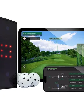 Launch Monitor / Golf Simulator , schwarz - Square Golf - FashionsVida