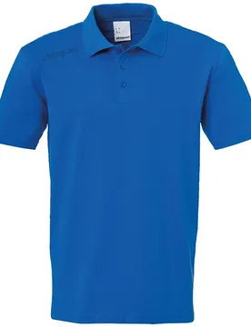 Polo à Manches Courtes Essential Azure Blue L