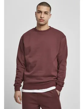 Sweat-shirt Crewneck Bordeaux 4XL - Urban classics - FashionsVida