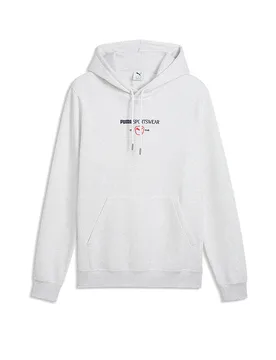 Felpa con cappuccio da uomo Class Graphic bianco M - Puma - FashionsVida