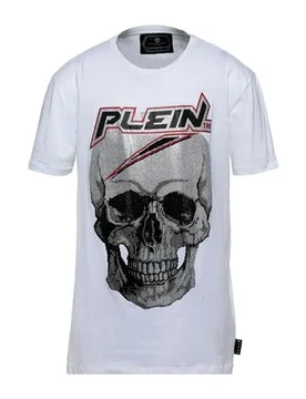 Camiseta Hombre Blanco S,XXL Hombre - Philipp Plein - FashionsVida