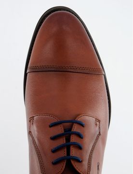 Zapatos De Piel Marrón - , 40