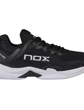 Ml10 Hexa Padel Shoes Black / White UK 8.5 - Nox - FashionsVida