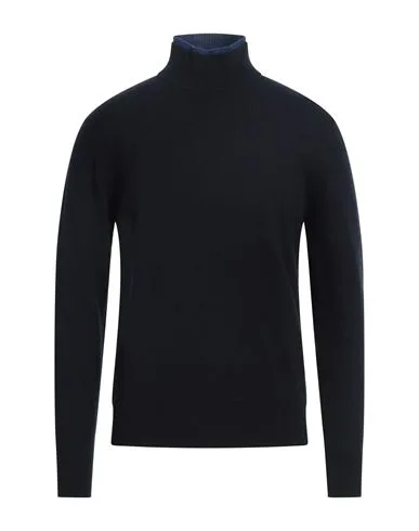 Rollkragenpullover Herren Nachtblau S Herren - Paolo Pecora - FashionsVida