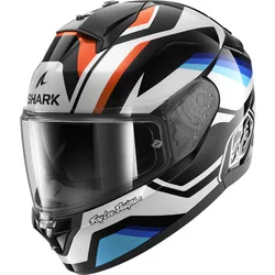 Casco Moto Integrale RIDILL 2 APEX Nero Bianco Blu taglia XS