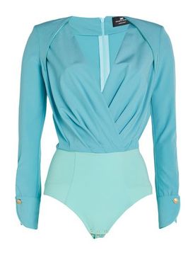 Bodysuit Damen Azurblau 36,38 Damen