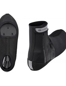 Copriscarpe ciclismo antivento antipioggia NEOPRENE ROAD nero
