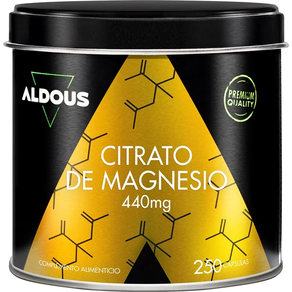 Cápsulas Citrato de Magnesio Aldous - Aldous Bio - FashionsVida