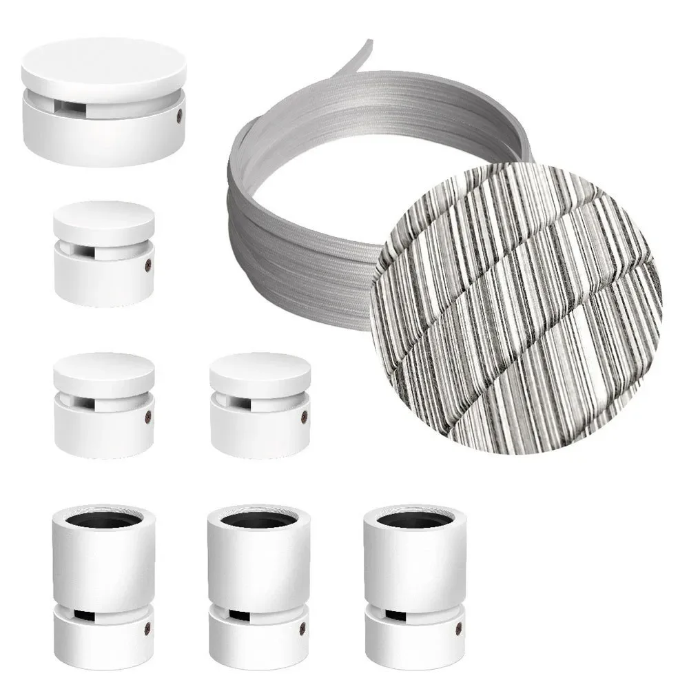 Cables Kit D´éclairage Linear Filé System Ecc37 5 M 7 Unités White / Black One Size - Creative - FashionsVida