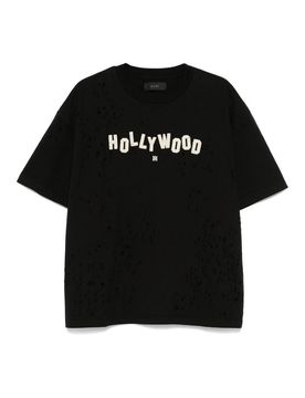 Amiri Maglietta Hollywood in cotone