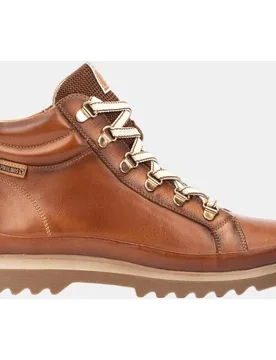 Botines de mujer de piel con plantilla memory foam extraíble - Pikolinos - FashionsVida