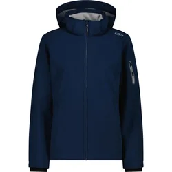 Zip Hood Damen Funktionsjacke, blau D42