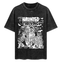 Haunted & Thriving (white) T-Shirt