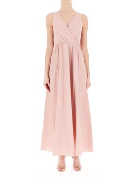 Abito lungo svasato ROSA CHIARO 42