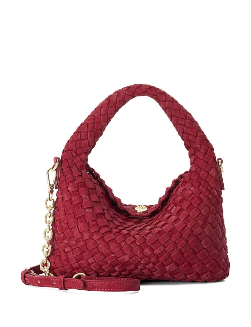 Mini Woven Grab Bag Berry female - Dune london - FashionsVida