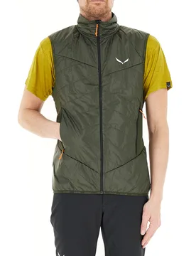 Piumino 100gr smanicato VERDE OLIVA 46/S - Salewa - FashionsVida