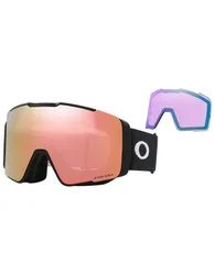 Masque de ski - Line Miner Pro M Matte Black Prizm Rose Gold Iridium - Noir