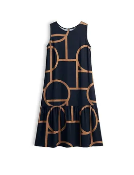 Midikleid WICY ATELIER dunkelblau 38 damen - Opus - FashionsVida