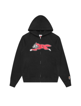 Running Dog Zip Through Hood