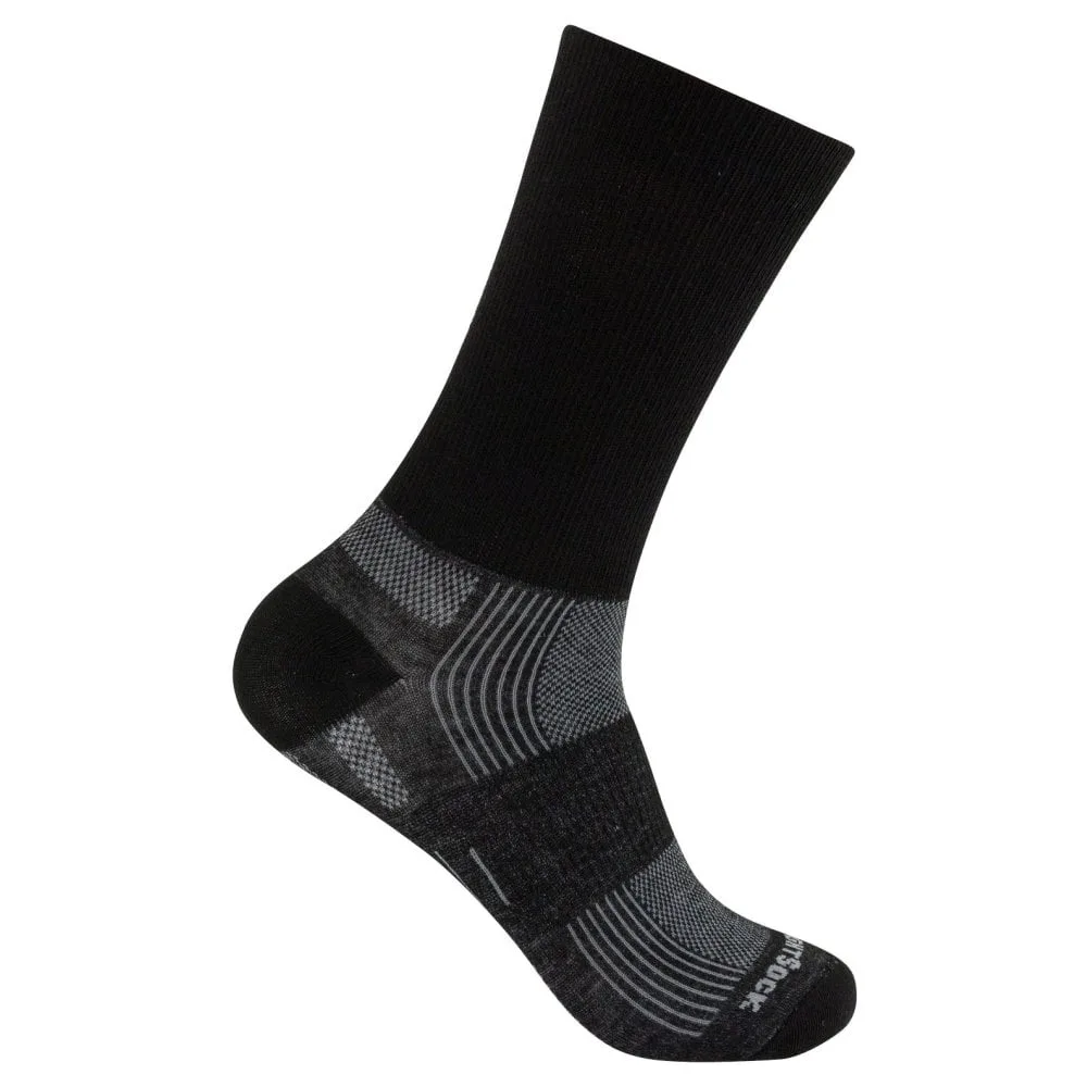 Eco Crew Socke Schwarz 37,5-41 - Wrightsock - FashionsVida
