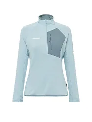 Camiseta funcional con cremallera para mujer Aenergy Light menta M