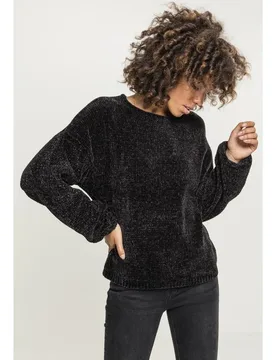 Maglione Chenille Black M - Urban classics - FashionsVida