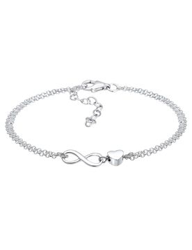 ELLI Pulsera 'Herz' plata