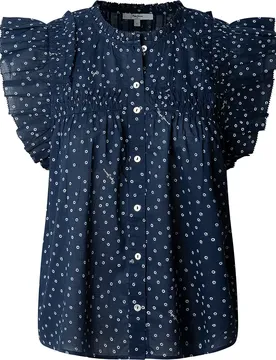 Blusa Senza Maniche Dialla Ocean Blue S
