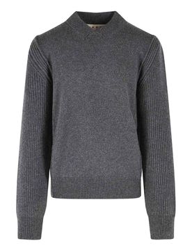 Maglione in lana vergine e cashmere