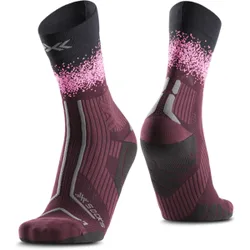 X-SOCKS® TRAILRUN TERRASKIN PERFORM CREW Unisex Oxide Red/Fluo Pink 39-41