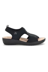 Sandali neri anatomici anti-shock 90550E71LA 39