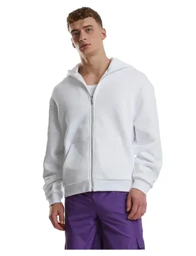 Felpa Con Zip Tb728 White 4XL