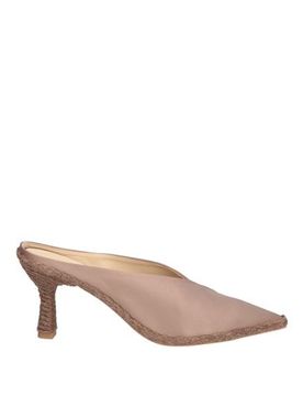 Mules & Zuecos Mujer Caqui 36,37,39,41 Mujer