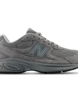 Damen Sneaker - Grau - Größe 40.5 - Leder Grey 40.5 - New Balance - FashionsVida