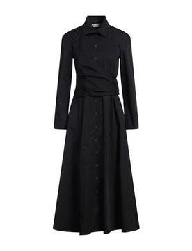 Midi-Kleid Damen Schwarz 32 Damen