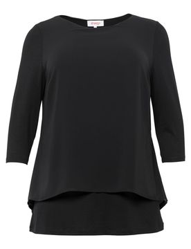 SHEEGO Blusa negro