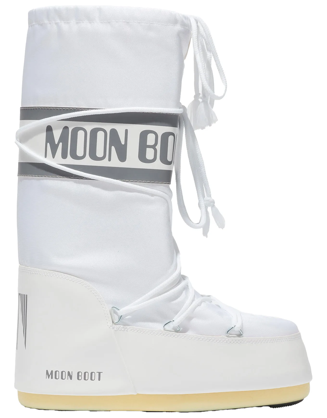Moon Boot Icon Nylon White - Taille 39-41 - Moonboot - FashionsVida