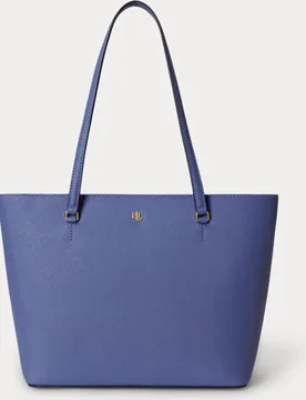 Bolso tote Karly mediano de piel - Lauren Ralph Lauren - FashionsVida