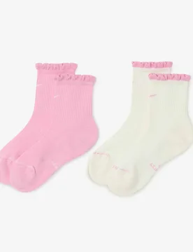 Chaussettes X2 Mid Crew beige/rose 35/38 - Nike - FashionsVida