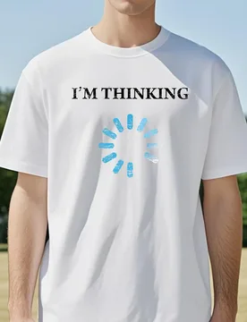 I'm Thinking For It Nerds Engineers Loading Vintage Anime T-Shirt Unisex Fashion Casual Breathable Short Sleeve Tee - Aliexpress - FashionsVida