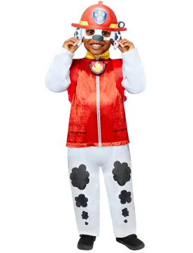 Marshall-Kostüm für Kinder offiziell Paw Patrol schwarz-weiss-rot - RIETHMULLER - FashionsVida