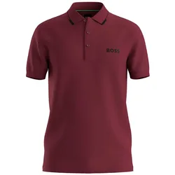 Polo à Manches Courtes Paul Pro 10258089 Green Dark Pink XS