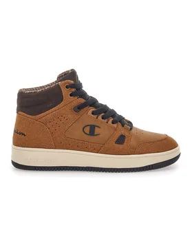 Sneakers Marroni Mid-Cut Rebound Mid Winterized B Gs 37½ - Champion - FashionsVida