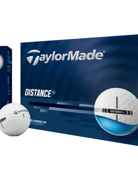 Golfbälle Distance Plus - 12er Pack, weiss - TaylorMade - FashionsVida
