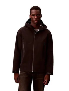 Jeans Giacca Technical Bonded Windbreaker Black L