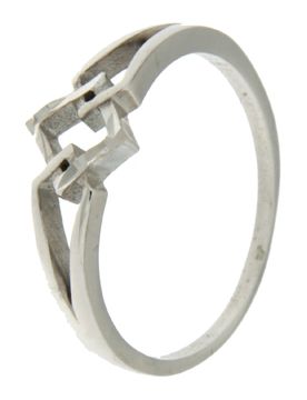 Anello Donna Oro Bianco GL101115