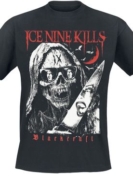 Gothic T-Shirt - Ice Nine Kills - Ice Nine Reaper Tee - S bis XXL - für Männer - Größe XXL - schwarz - Männer - male
