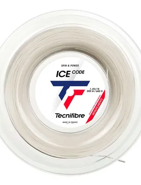 Ice Code 200 M Tennis Reel String White 1.20 mm - Tecnifibre - FashionsVida