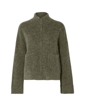 Strickjacke SLFSIA olive L damen